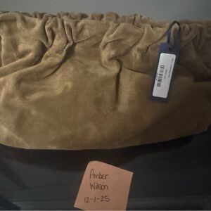 Parker Thatch beachwood suede Mochi. NWT.